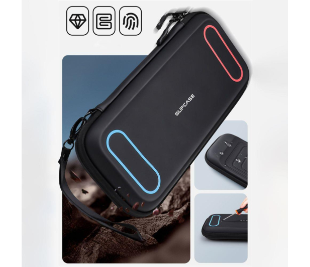 Supcase Carrying Mini Nintendo Switch 2 Black - 1346106 - zdjęcie 3